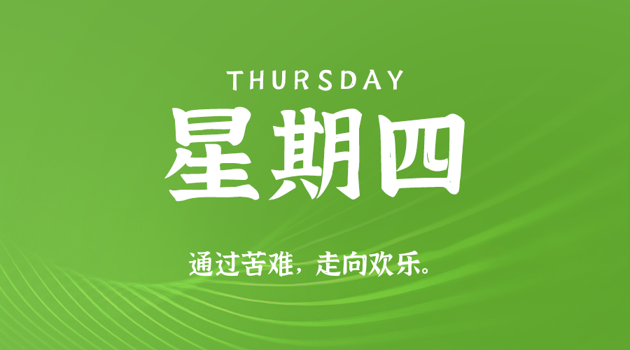 08日06日，星期四，让我们在每日六十秒的洞察中把握世界的脉动！